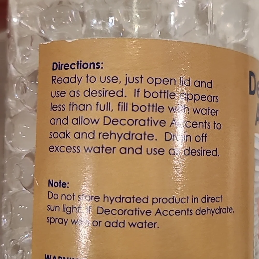 Decorative accents
